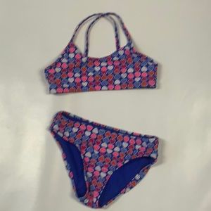 Girl's Bikini with heart pattern, Size S